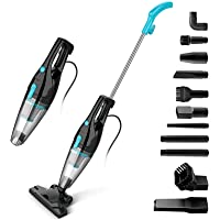 INSE Aspiradora Vertical con Cable 16KPA Portable Ligero Poderosa Aspirador Escoba Hogar para Pelo de Mascota